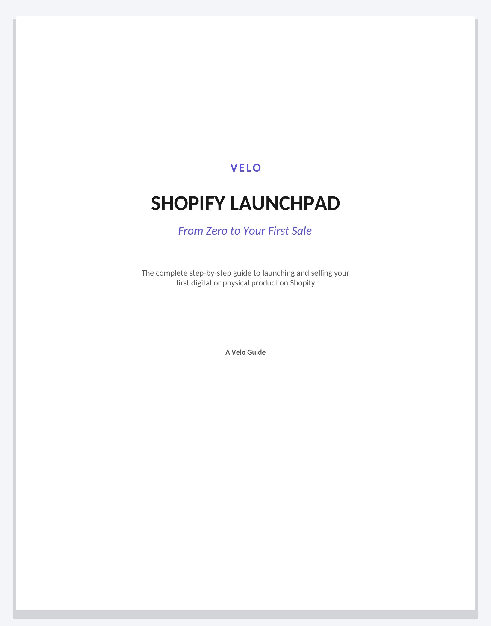 Shopify Store Success Guide: From Zero to Your First Sale preview 1