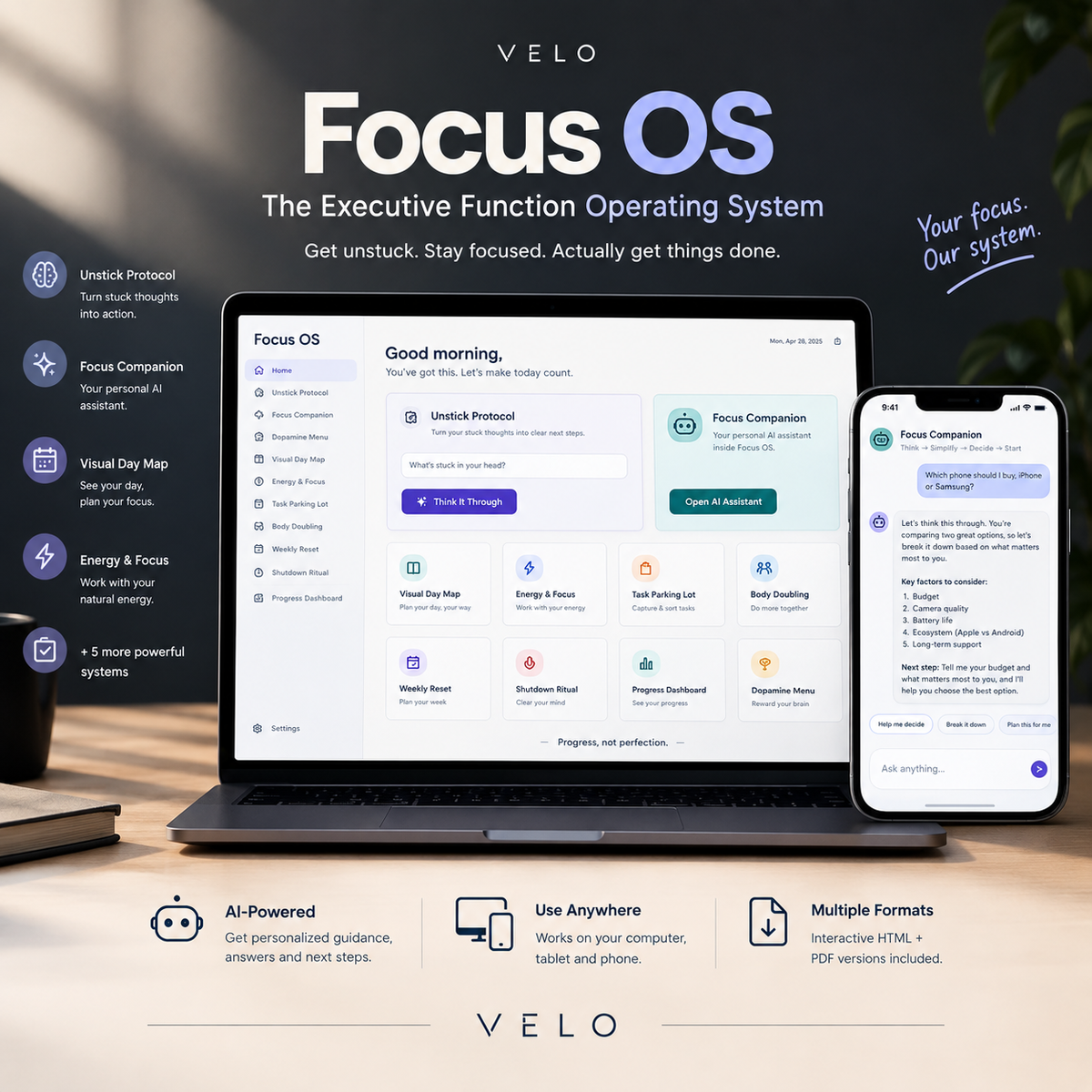 Focus OS — The Executive Function Operating System